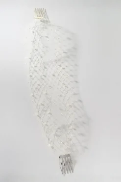 Birdcage Schleier mit Perlen>Poirier