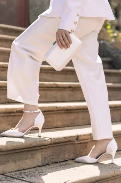 Box Clutch – Ebony Ivory Satin | The>Perfect Bridal Company Best