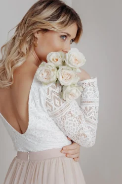 Braut Body mit Spitze im Boho-Look – Violet><noscript><img width=