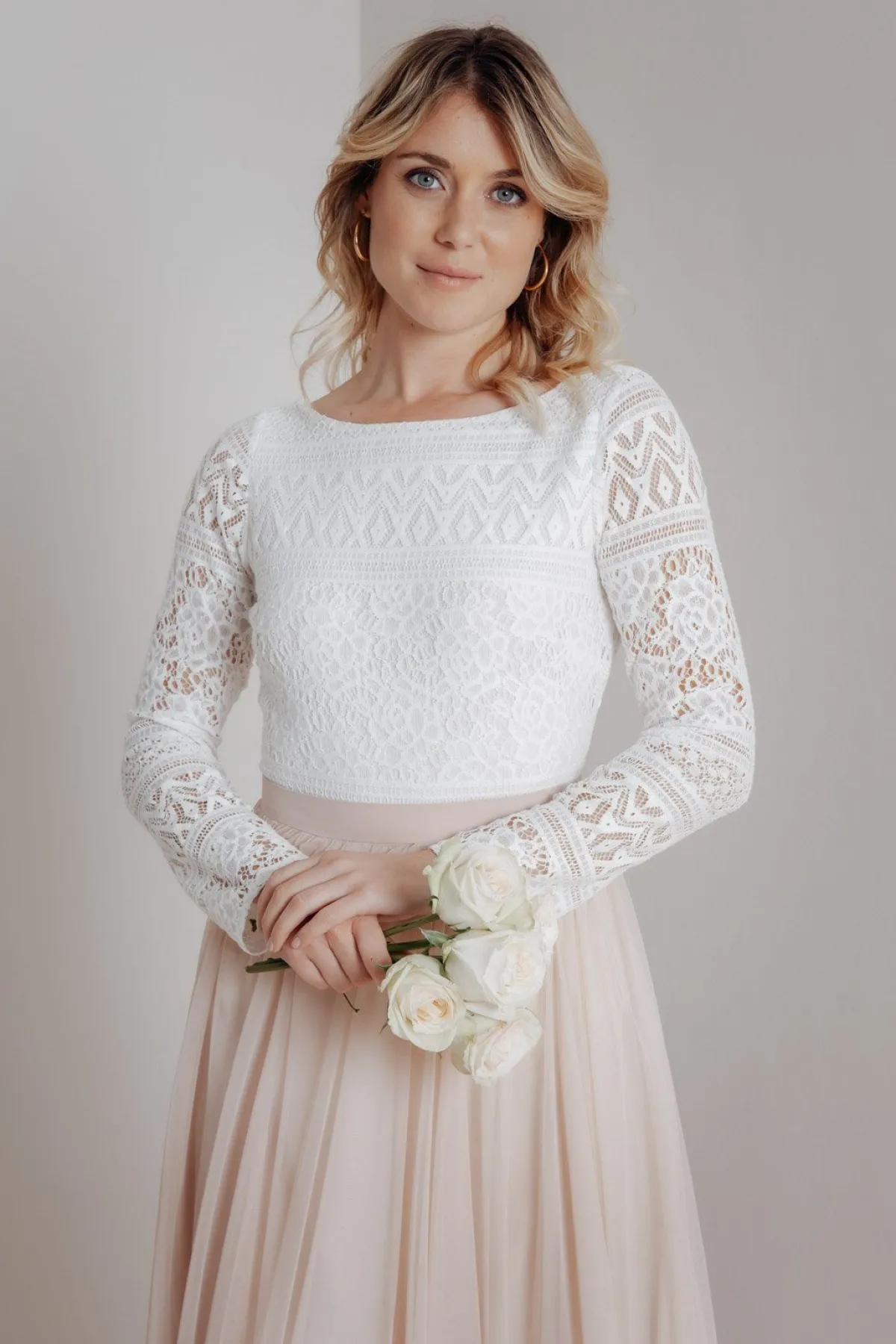 Braut Body mit Spitze im Boho-Look – Violet>noni Hot