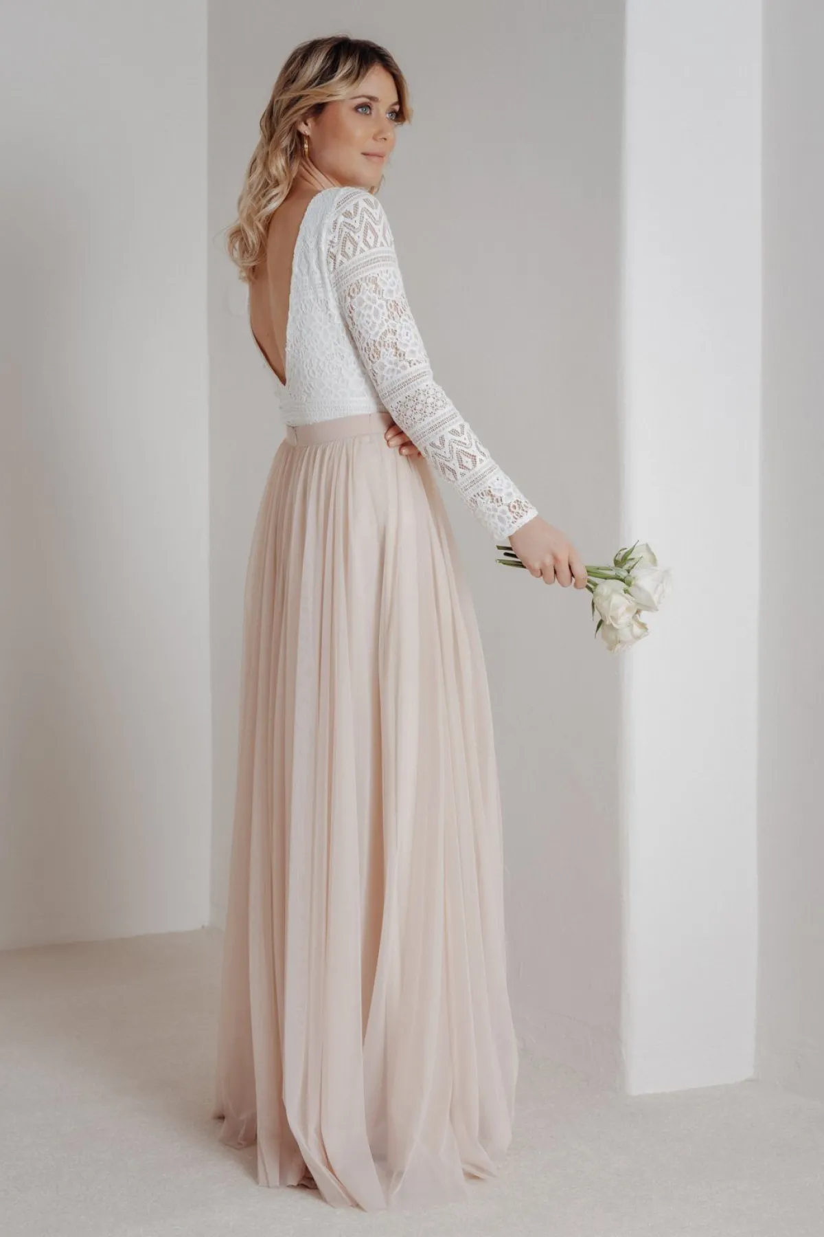 Braut Body mit Spitze im Boho-Look – Violet>noni Hot