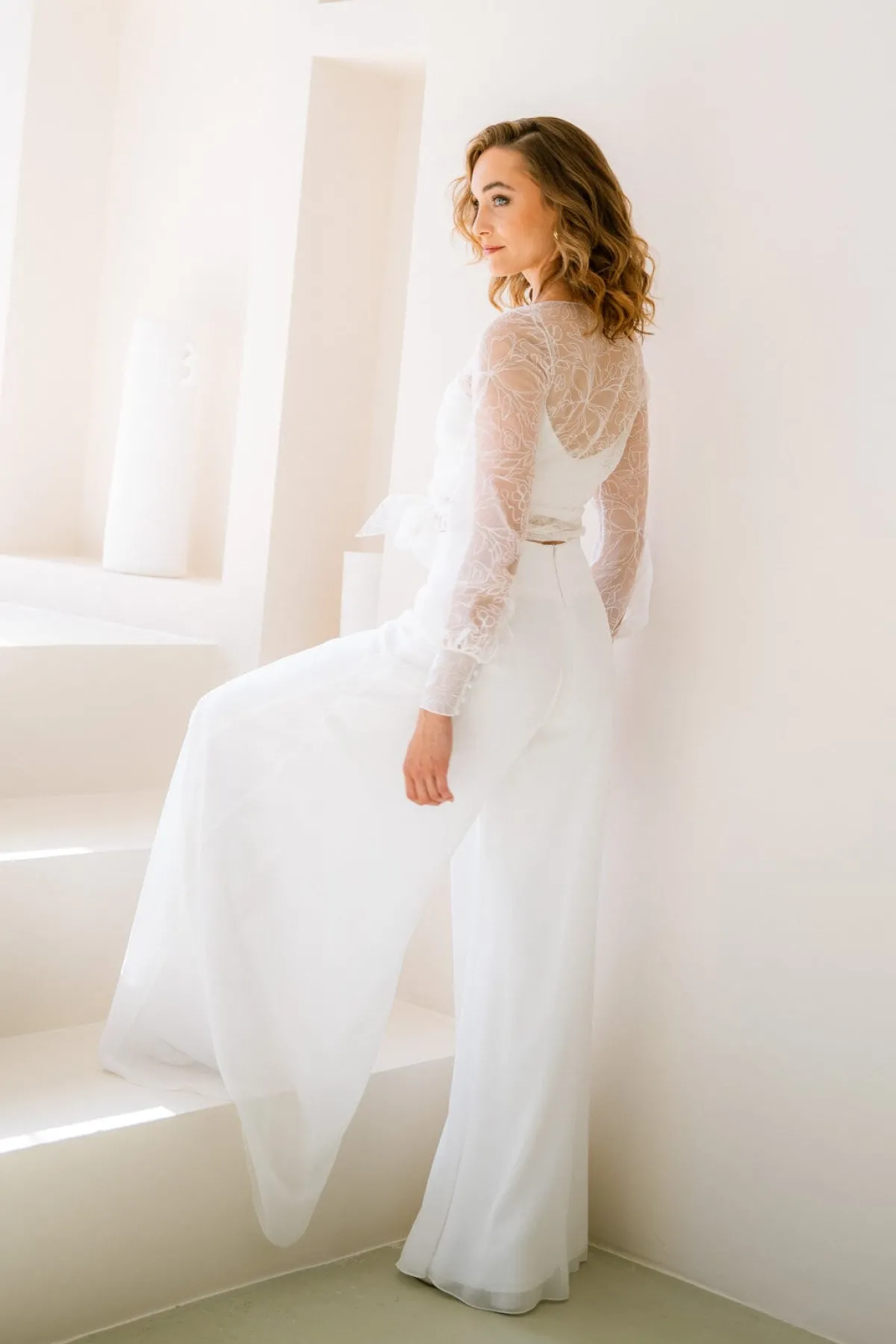 Braut Hose aus Chiffon – Nivis>noni