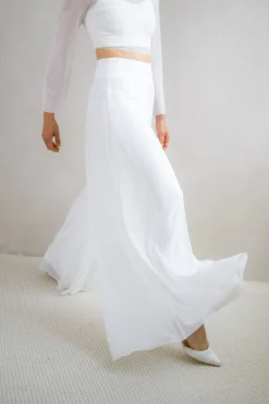 Braut Hose aus Chiffon – Nivis><noscript><img width=