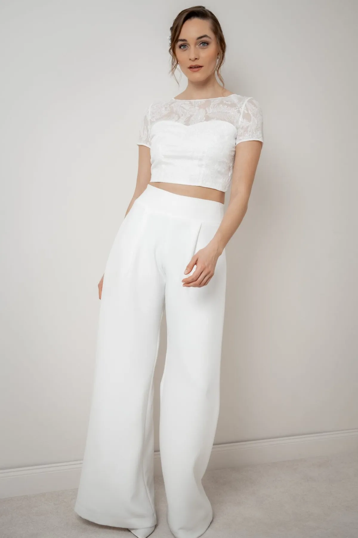 Braut Hose mit weitem Bein – Zari>noni Outlet