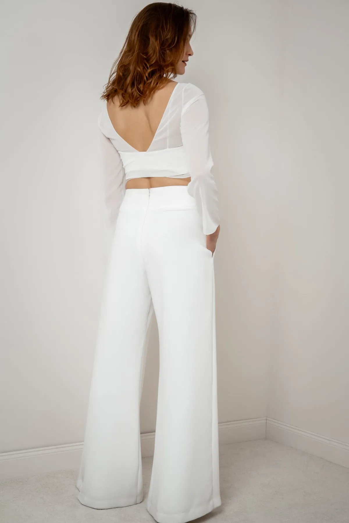 Braut Hose mit weitem Bein – Zari>noni Outlet