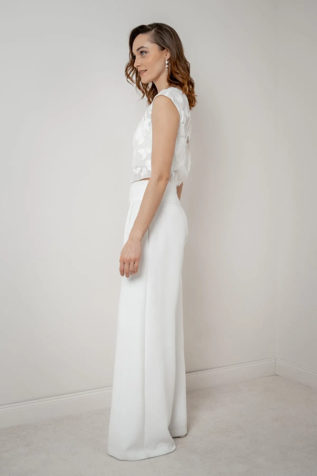 Braut Hose mit weitem Bein – Zari>noni Outlet