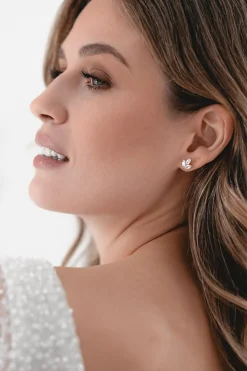 Braut Ohrringe aus edlen Zirkonia Kristallen - Simply Wonderful>Juvelan