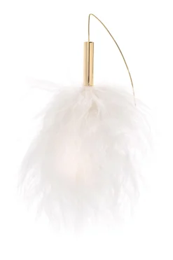 Braut Ohrringe mit Feder-Anhängern><noscript><img width=