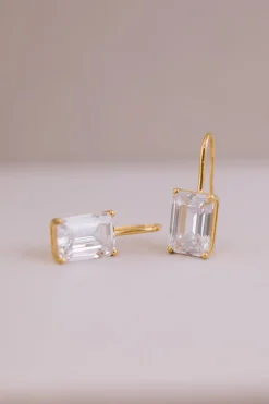 Braut Ohrringe mit großen Kristallen – Icon>Juvelan Hot