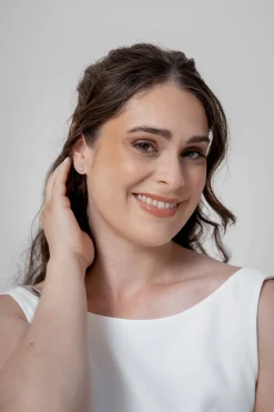 Braut Ohrstecker in Kristall-Optik><noscript><img width=