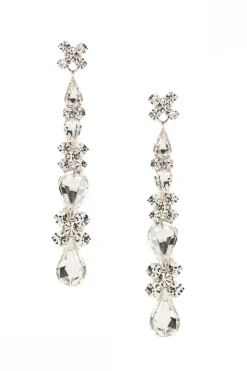 Braut Ohrstecker mit Strass-Anhängern><noscript><img width=