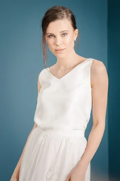 Braut Ohrstecker mit Zirkonia Kristallen - Dazzling Beauty><noscript><img width=