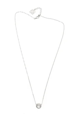 Braut Ohrstecker und Halskette mit Strass><noscript><img width=