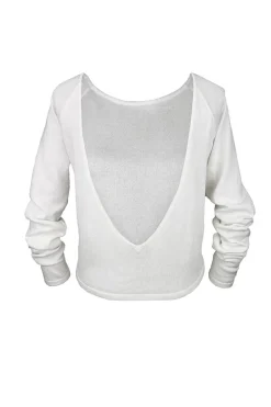 Braut Pullover aus Feinstrick mit V-Ausschnitt><noscript><img width=