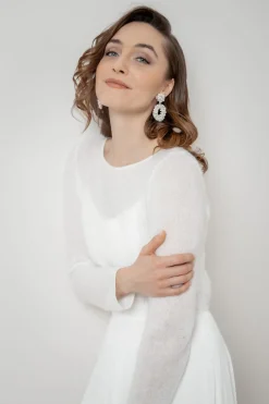 Braut Pullover aus Mohair-Strickmix – Suvi>noni Online