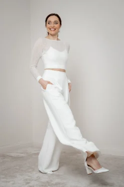 Braut Pullover aus Strickmix – Yosie><noscript><img width=