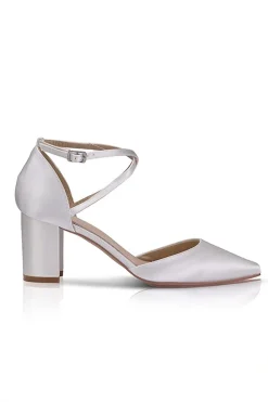 Braut Pumps – Maisie Ivory Satin | The>Perfect Bridal Company Discount