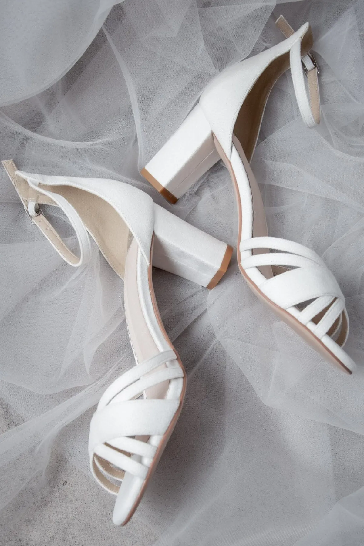 Braut Sandale aus Velours – Frankie | The>Perfect Bridal Company Sale