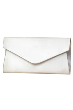 Braut Satin Clutch – Simone Ivory Dyeable | The>Perfect Bridal Company Online