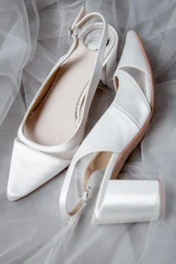 Braut Slingbacks aus Satin – Brooke | The><noscript><img width=