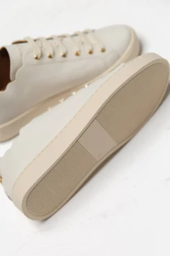 Braut Sneaker aus nachhaltigem Leder - Julie Beige><noscript><img width=