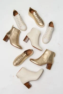 Braut Sneaker aus nachhaltigem Leder - Julie Beige><noscript><img width=