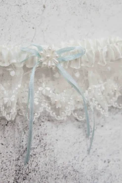 Braut Strumpfband im Vintage-Stil>Weise Sale