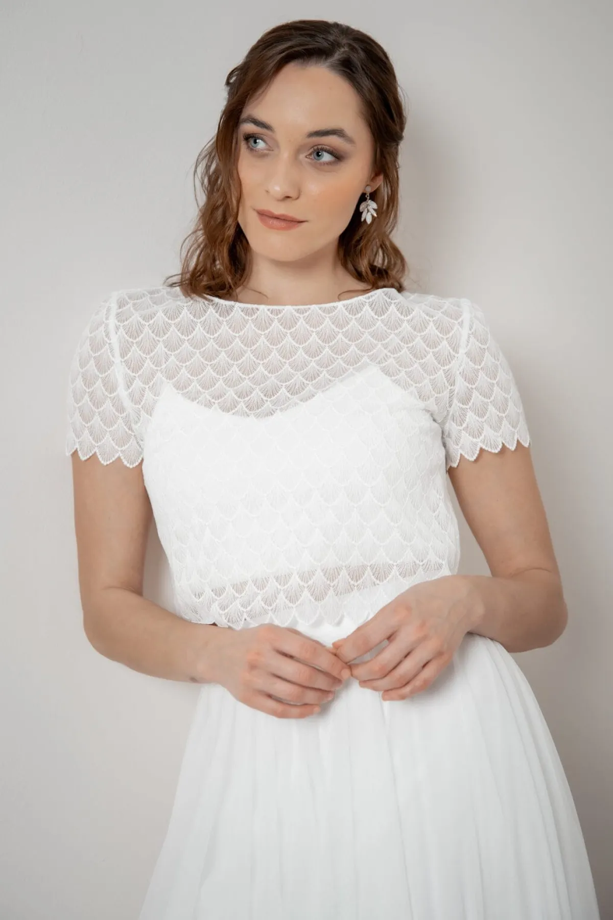 Braut Top aus Vintage-Spitze – Doli>noni Sale