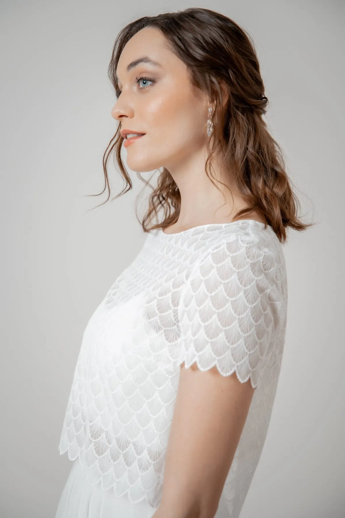 Braut Top aus Vintage-Spitze – Doli>noni Sale