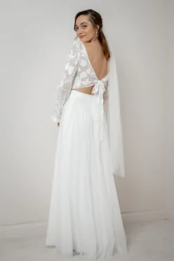 Braut Top mit Blumenmuster – Laina><noscript><img width=