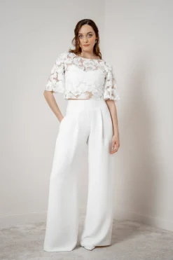 Braut Top mit kurzen Glockenärmeln – Philina><noscript><img width=