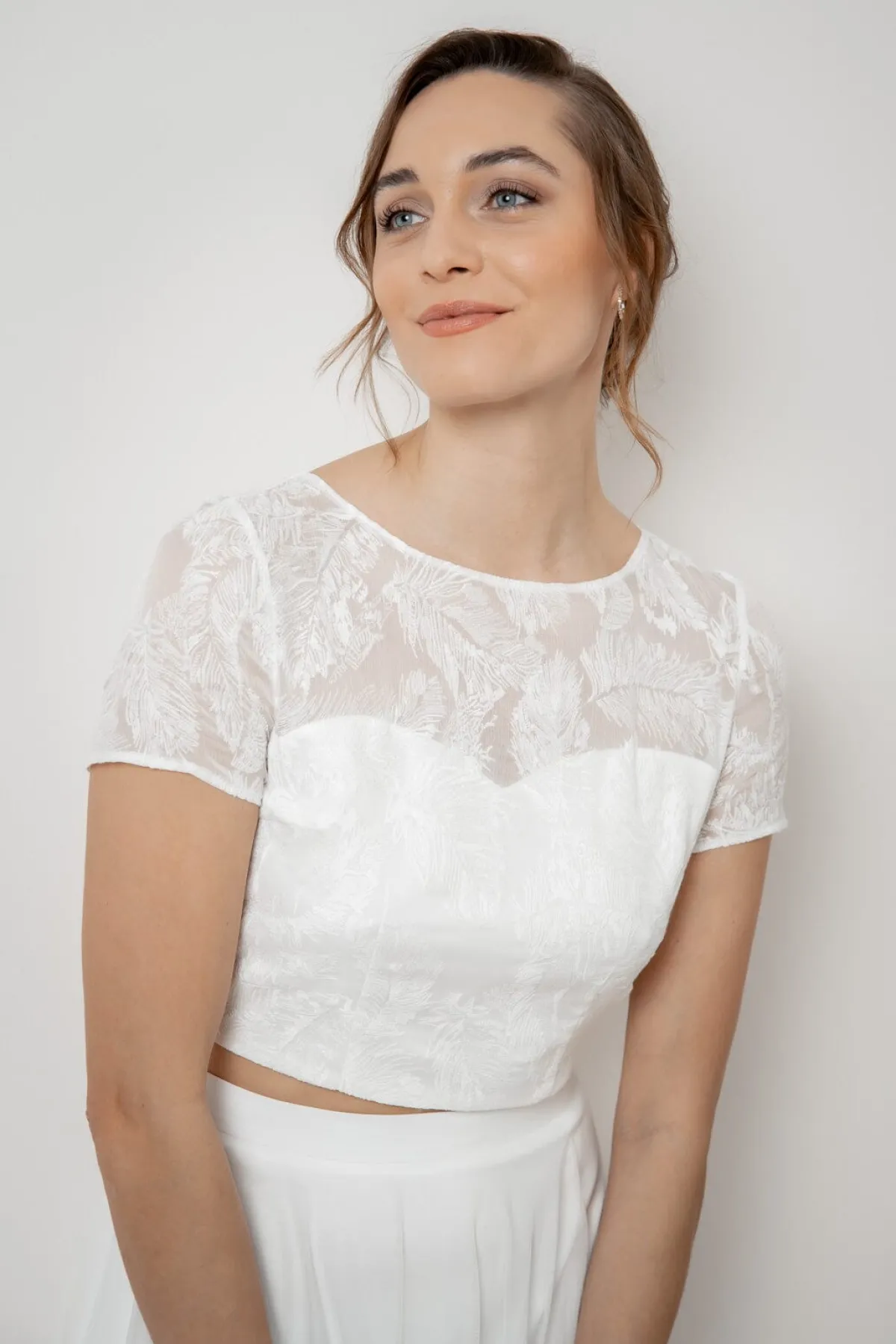 Braut Top mit Rückendetail – Yella>noni Outlet