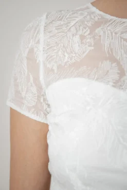 Braut Top mit Rückendetail – Yella><noscript><img width=