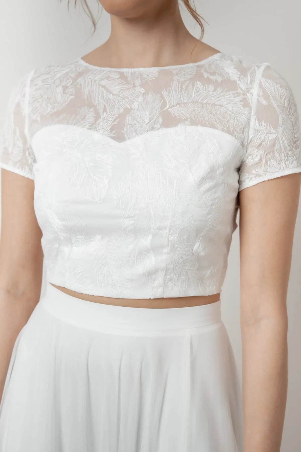 Braut Top mit Rückendetail – Yella>noni Outlet