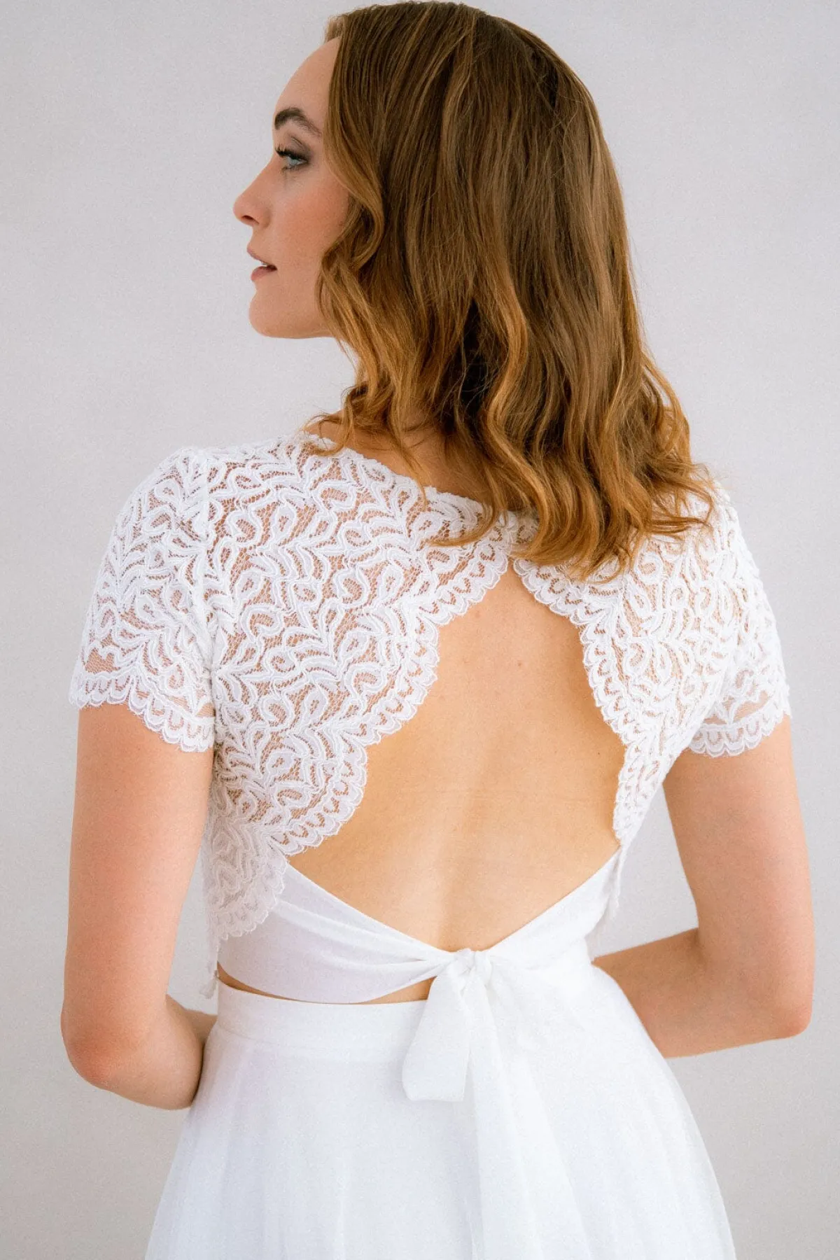 Braut Top mit Rückendetail – Zadie>noni Hot