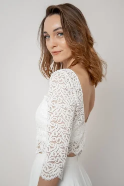Braut Top mit tiefem Rücken – Florens>noni New