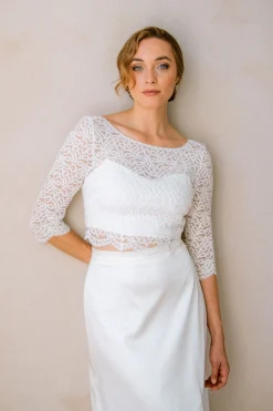 Braut Top mit tiefem Rücken – Florens>noni New