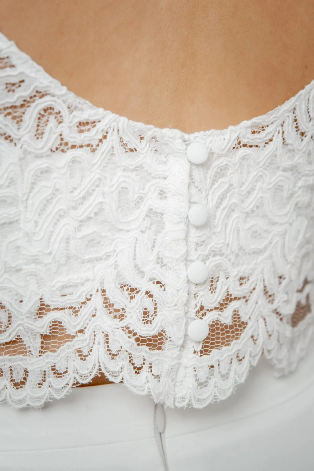 Braut Top mit tiefem Rücken – Florens>noni New