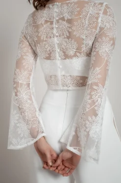 Braut Top mit Trompetenärmeln – Safi><noscript><img width=