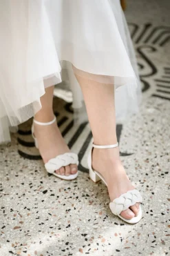 Brautsandale mit geflochtenem Riemen – Ivy | G.Westerleigh>G. Westerleigh Clearance