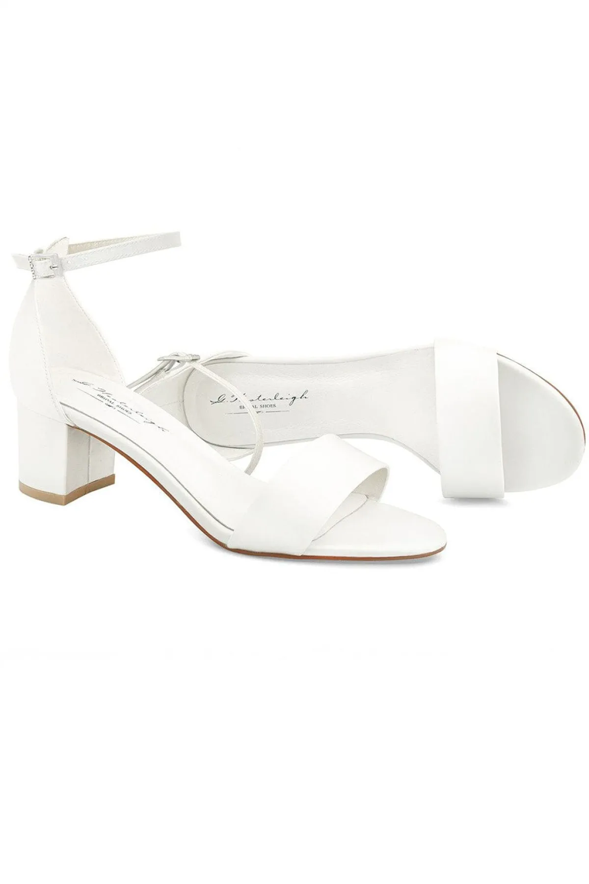 Brautsandalen mit Perlen – Beatrice Ivory Satin | G.Westerleigh>G. Westerleigh Hot