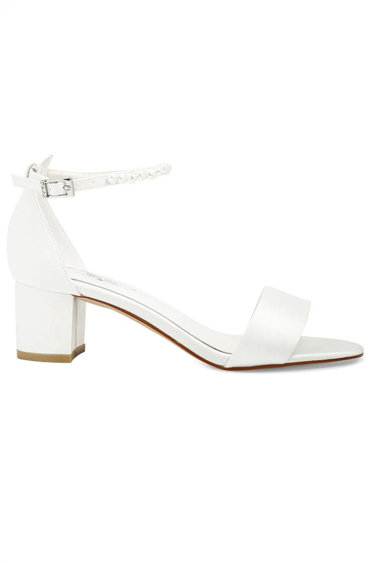 Brautsandalen mit Perlen – Beatrice Ivory Satin | G.Westerleigh>G. Westerleigh Hot