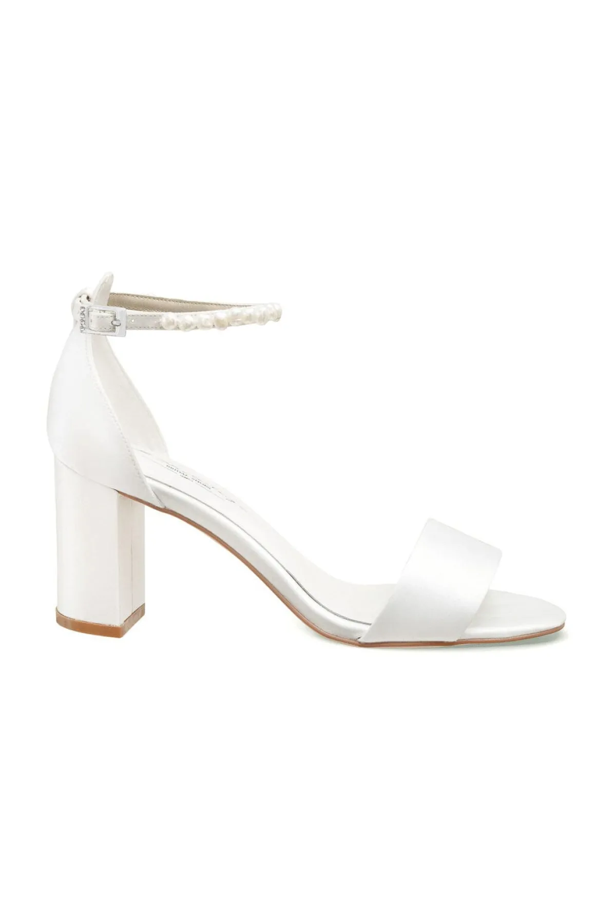 Brautschuh mit Blockabsatz – Belle Ivory Satin | G.Westerleigh>G. Westerleigh New