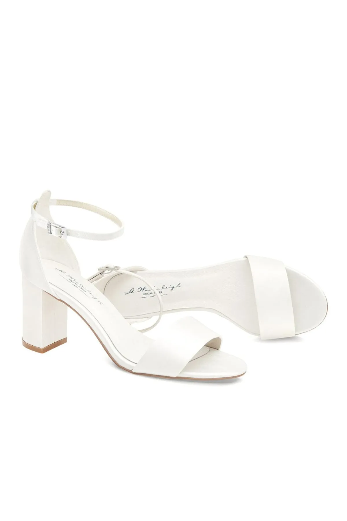 Brautschuh mit Blockabsatz – Belle Ivory Satin | G.Westerleigh>G. Westerleigh New