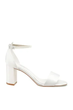 Brautschuh mit Blockabsatz – Belle Ivory Satin | G.Westerleigh><noscript><img width=