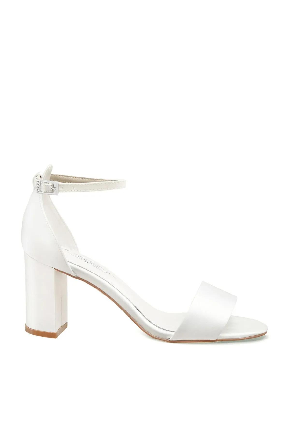 Brautschuh mit Blockabsatz – Belle Ivory Satin | G.Westerleigh>G. Westerleigh New