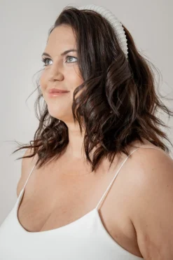 Breiter Braut Haarreif mit Kunstperlen | The><noscript><img width=