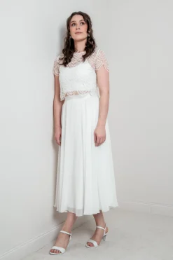 Chiffonrock in Midi-Länge – Emmi><noscript><img width=