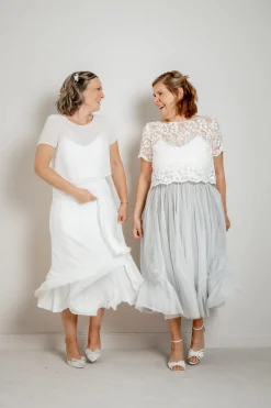 Chiffonrock in Midi-Länge – Emmi><noscript><img width=