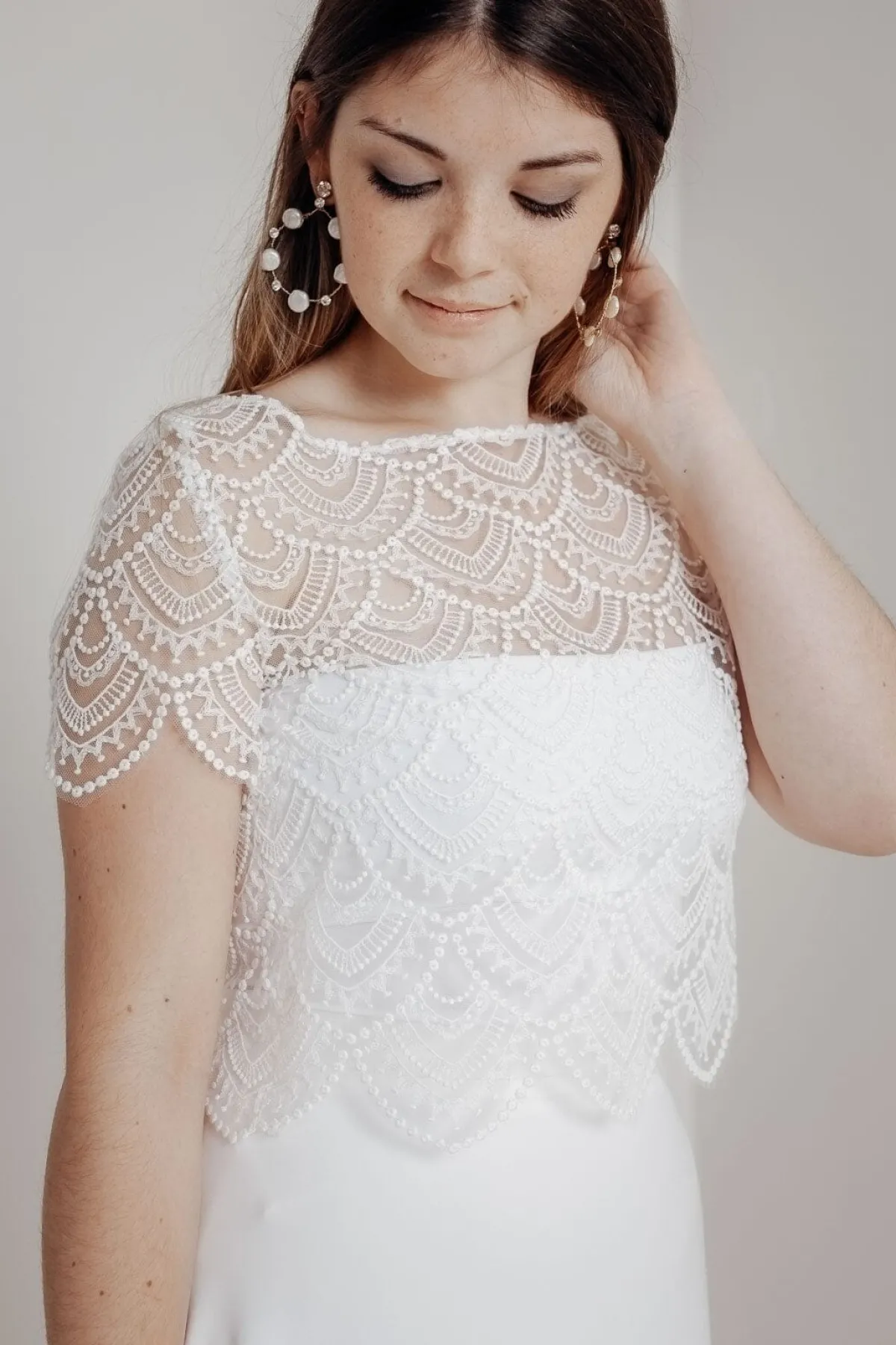 Elastisches Unterziehtop – Long Jersey Bandeau Ivory>twobirds Outlet